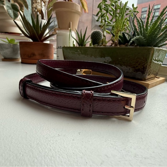 Kate Spade Burgundy Leather Handbag - Picture 8 of 8